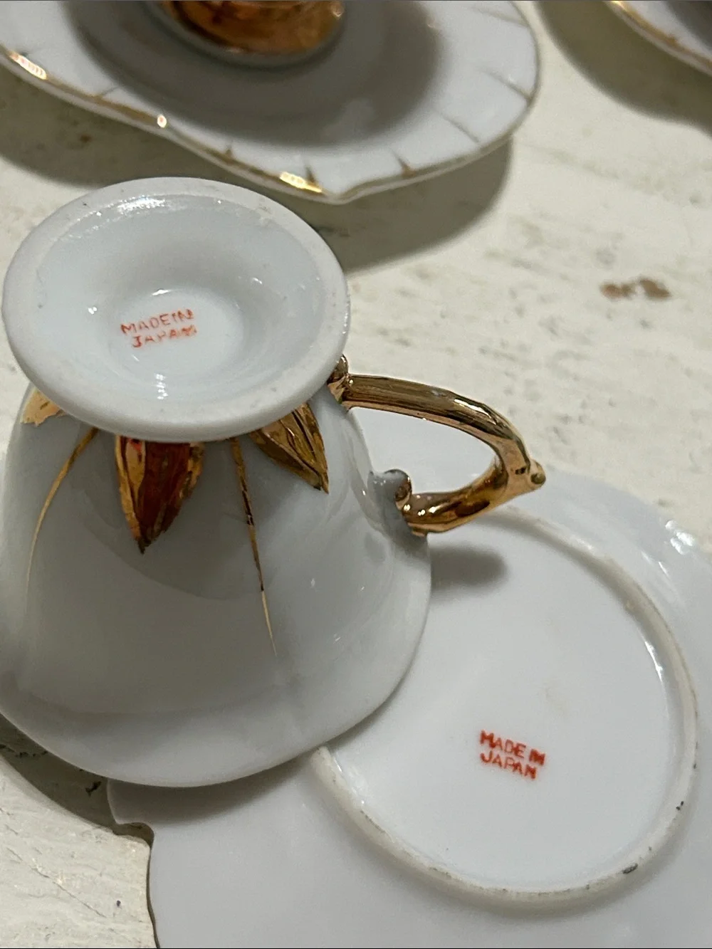 Vintage Demitasse Cup Set